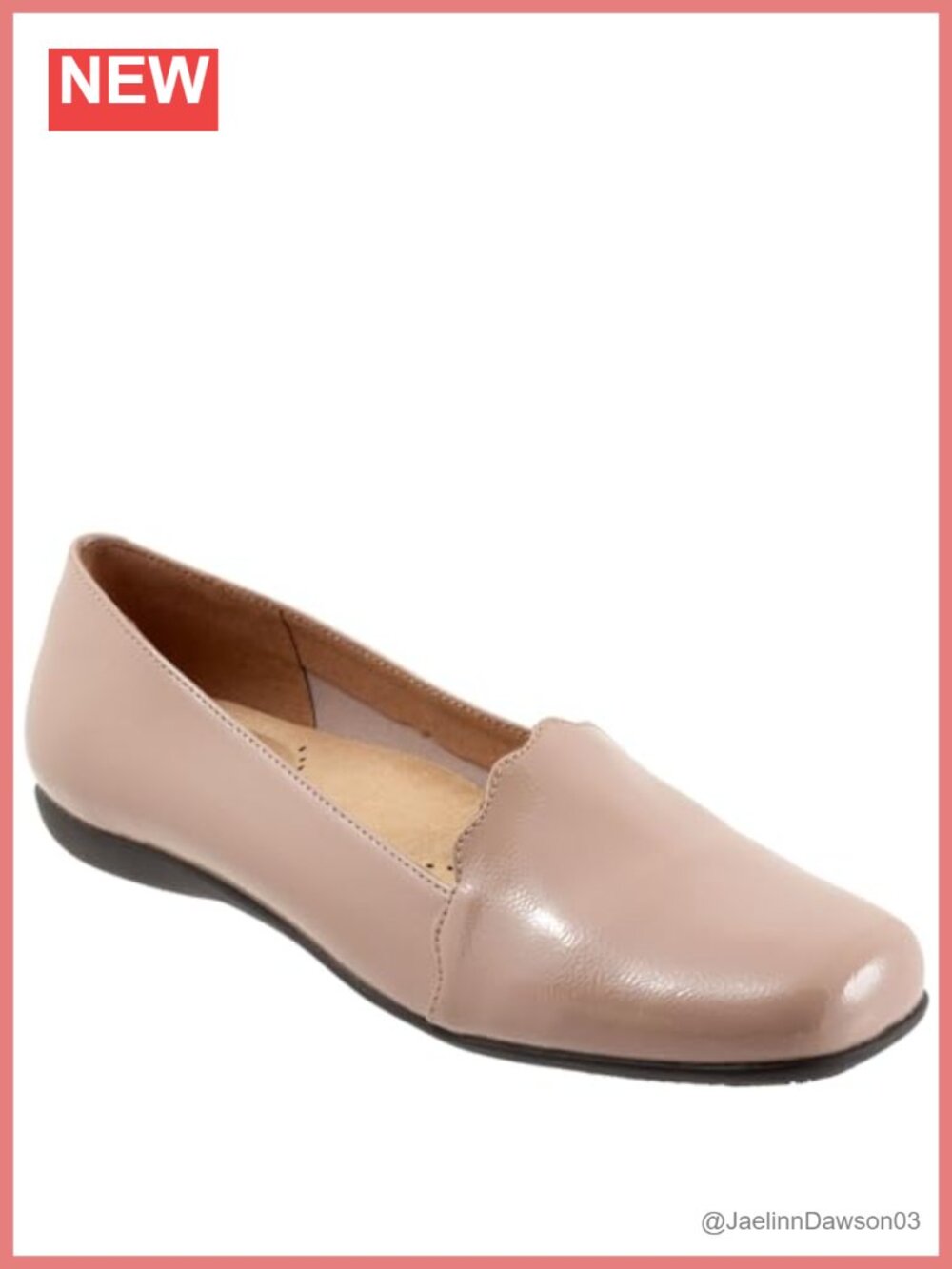 Comfortable Women's Ballet Flat Slip-On Shoes with Cushioned Insole